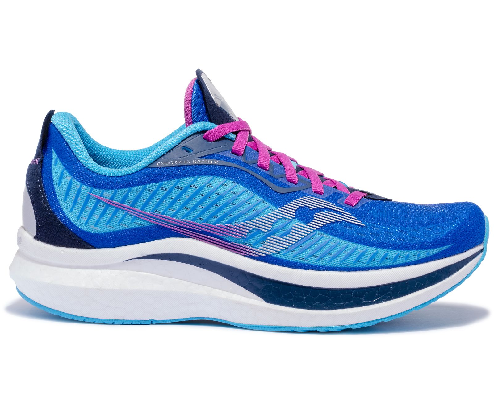 Tenis Para Correr Saucony Endorphin Speed 2 Mujer Azules Rosas | México 118FDNM